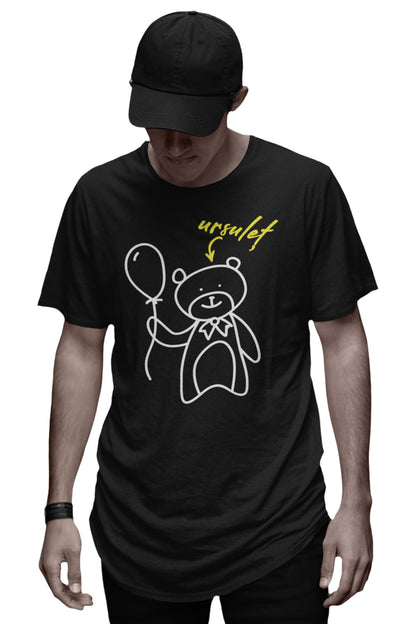 Tricou Oversize cu Ursuleț