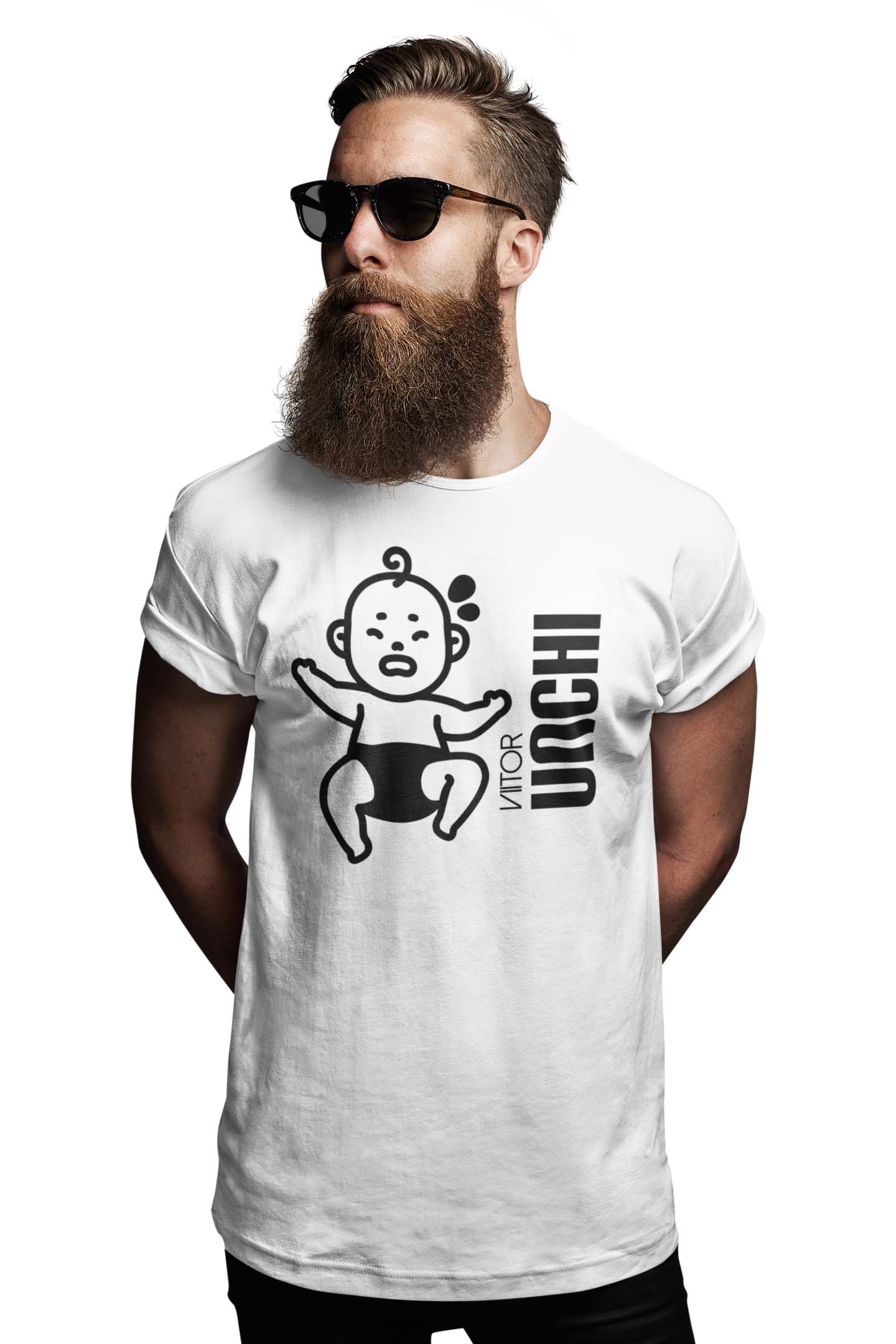 Tricou Viitor Unchi - Alb