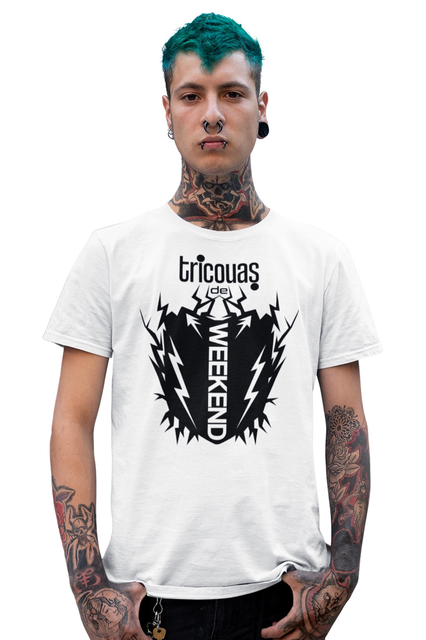 Tricou Weekend Alb
