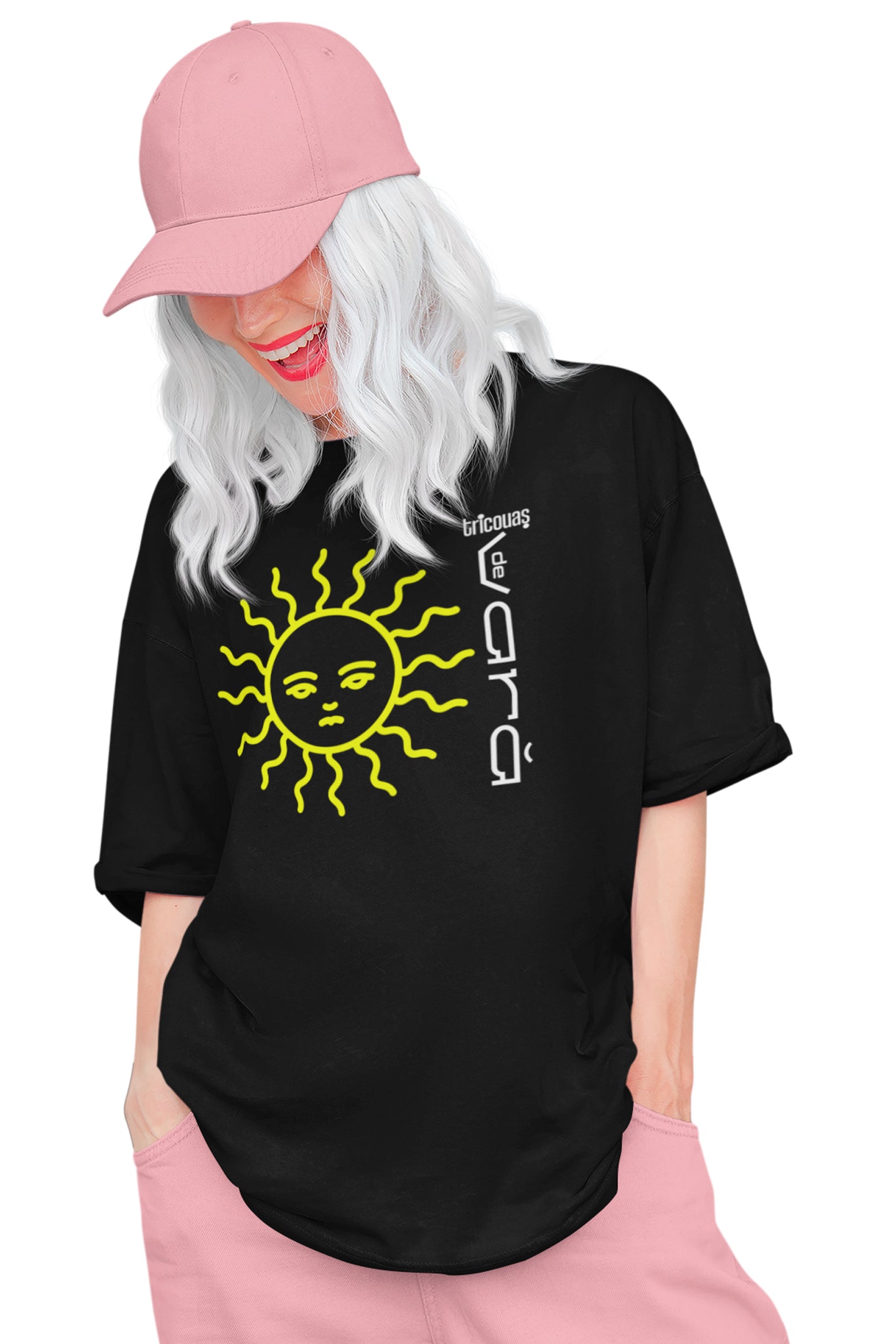 Tricou Oversize de Vară Ea